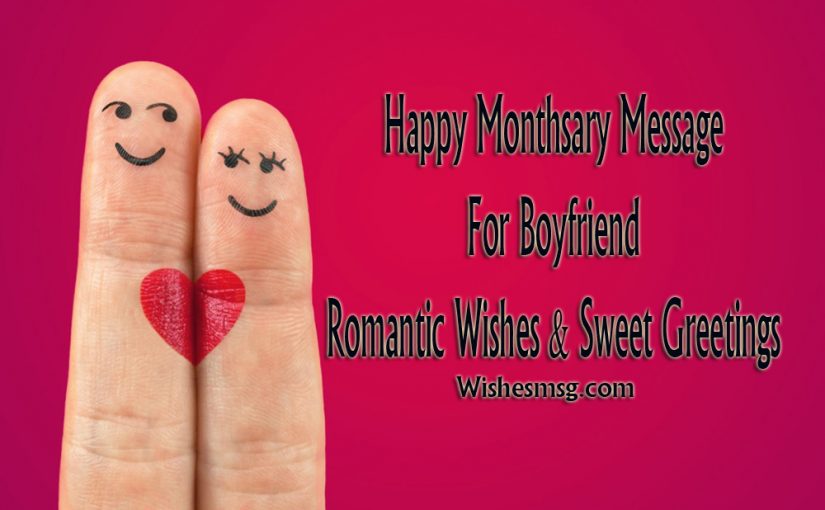 Message her distance long for monthsary 25 Romantic