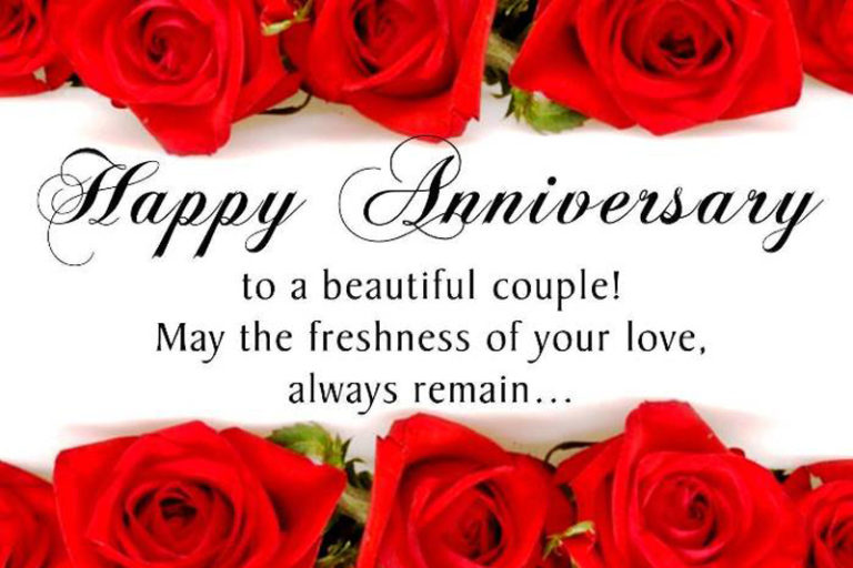 Wedding Anniversary Wishes For Friends - Sweet Love Messages