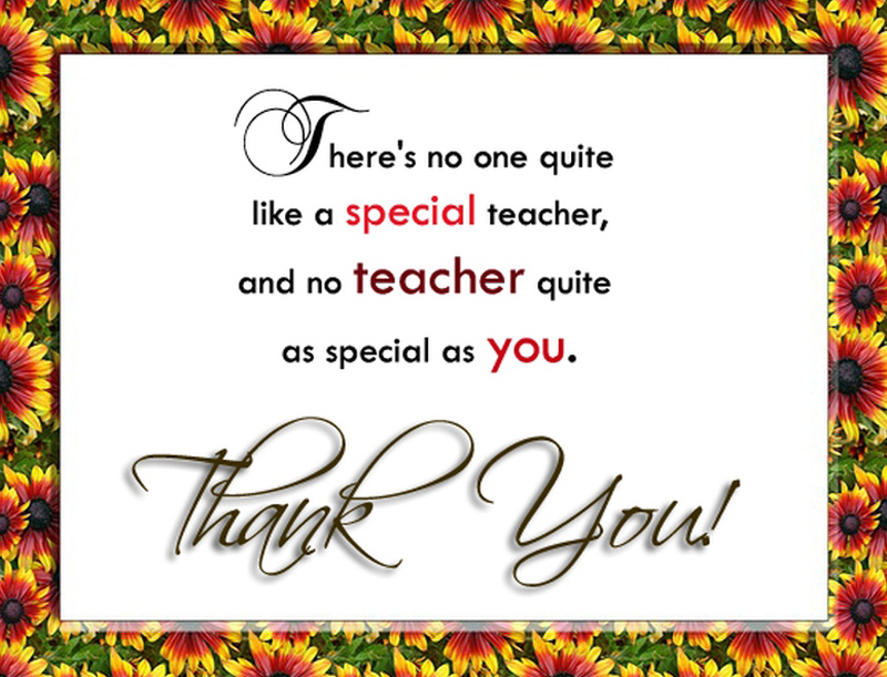 102 Thank You Teacher Messages And Quotes What To Write To A Teacher Funzumo