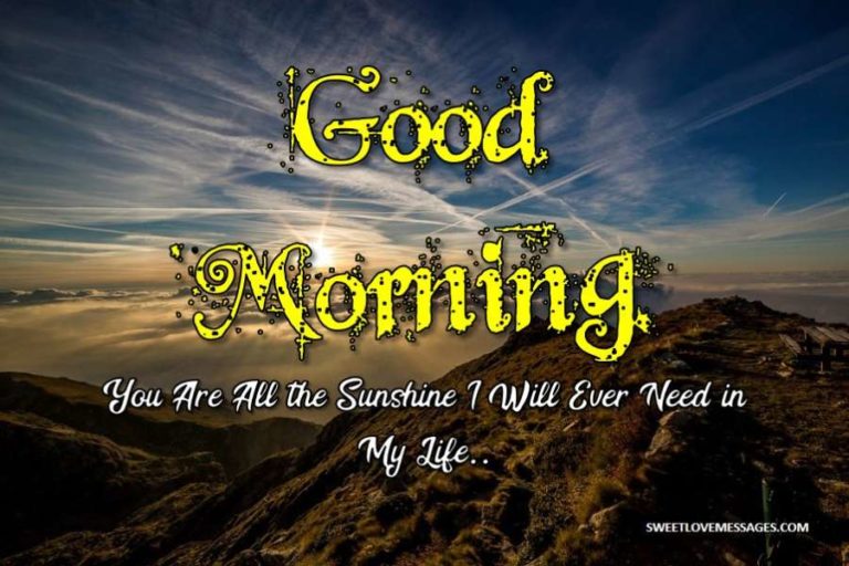 Sweet Good Morning Wishes for Wife - Sweet Love Messages