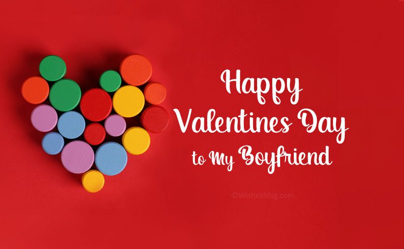 Valentine love messages for boyfriend