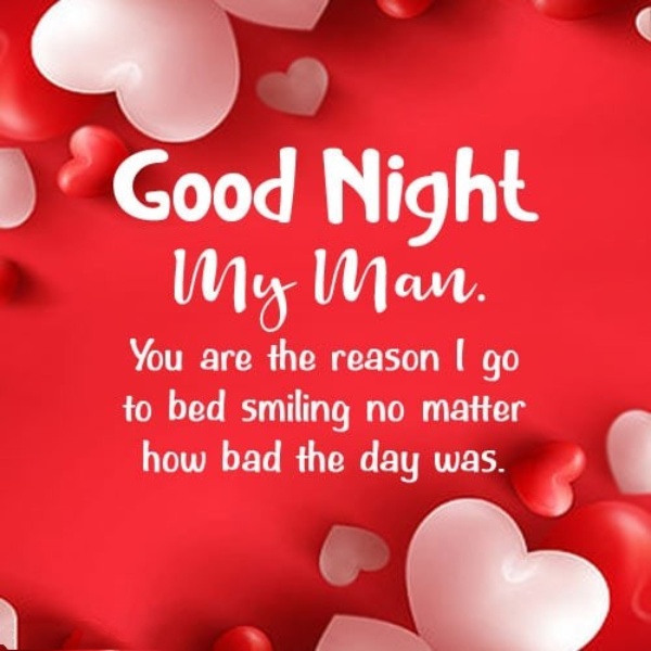85 Good Night Messages For Boyfriend – Romantic Text for Him - Sweet ...