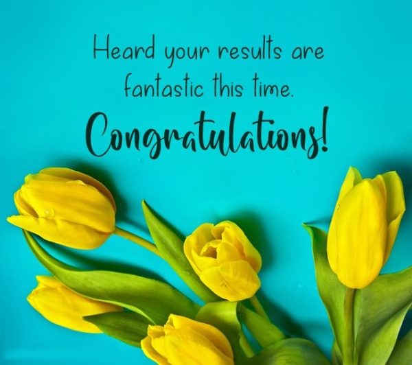 Congratulations for Passing Exam and Good Result - Sweet Love Messages