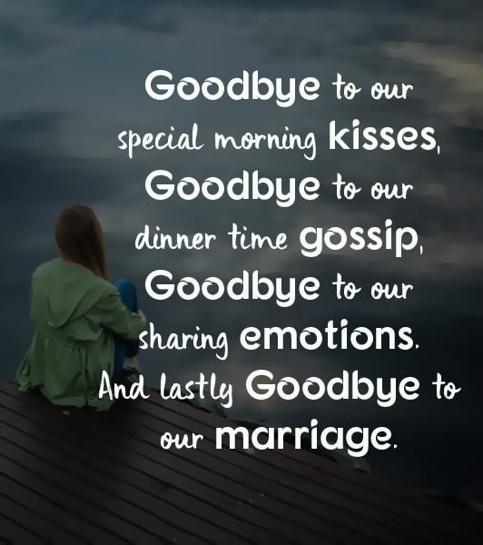 45 Goodbye Messages for Husband - Sweet Love Messages
