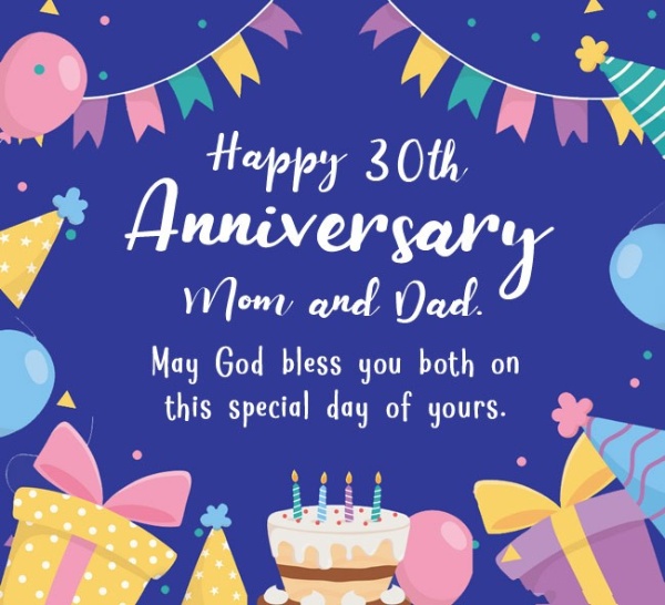 30th Anniversary Wishes – Pearl Wedding Anniversary - Sweet Love Messages