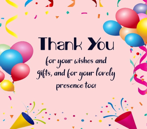 100+ Thank You for Birthday Wishes - Sweet Love Messages