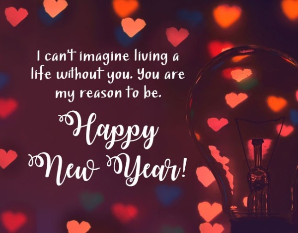 Romantic New Year Wishes and Messages