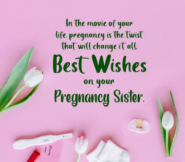 Pregnancy Wishes for Sister – Congratulations Messages - Sweet Love ...