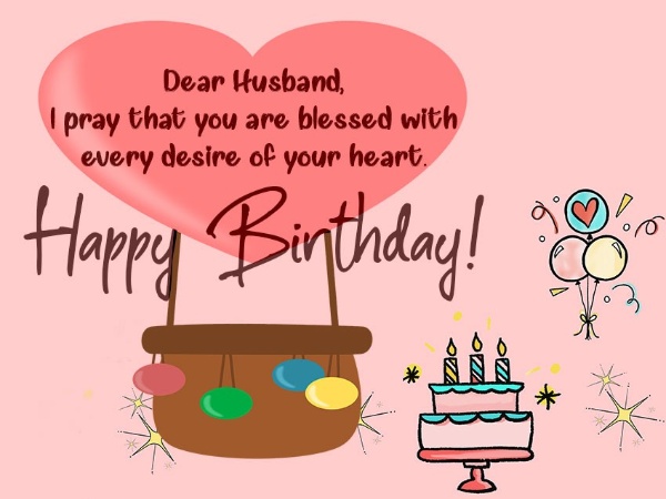 100+ Birthday Wishes for Husband – Happy Birthday Husband - Sweet Love ...